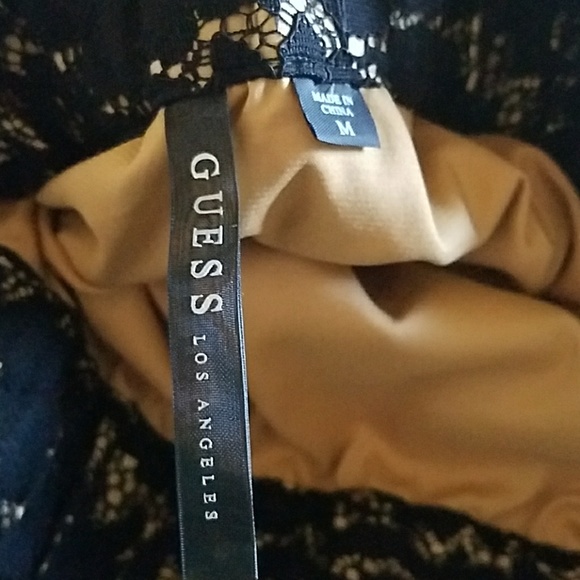 🇺🇦 NEW Guess Brand A Line Lace Skirt Size Medium - Picture 5 of 6